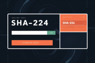 أداة لتوليد SHA-224 للتشفير عبر الإنترنت - SHA-224 generator online