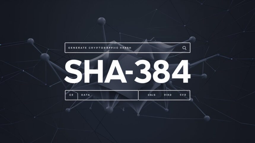 أداة لتوليد SHA-384 للتشفير عبر الإنترنت - SHA-384 generator online